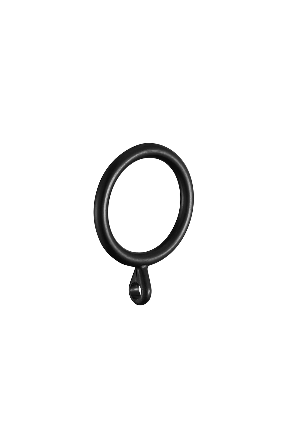 Little Black Book Black Extendable Ball Curtain Pole - 120-210cm Image 4
