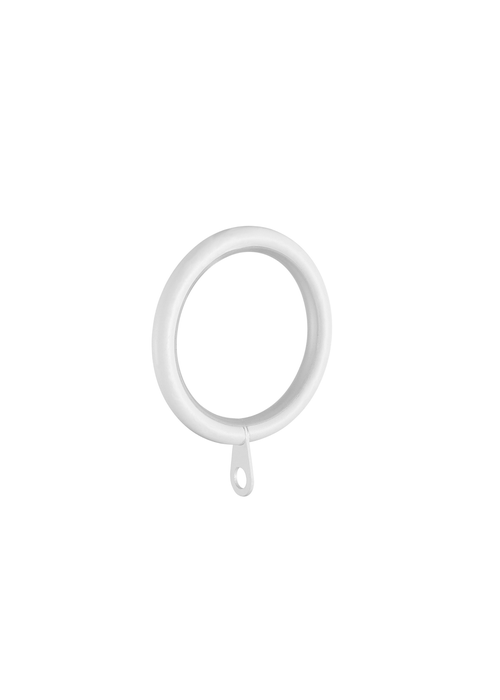 Little Black Book Matt White Extendable Ball Curtain Pole - 70-120cm Image 4