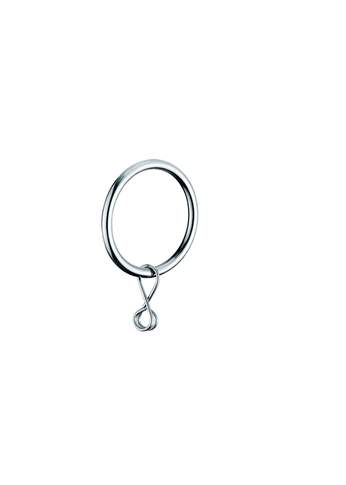 Little Black Book Chrome Extendable Ball Curtain Pole - 70-120cm Image 4