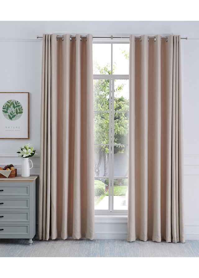Little Black Book Stainless Steel Extendable Stud Curtain Pole