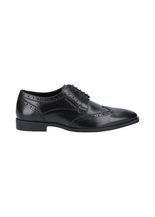 Hush Puppies Black Elliot Brogue Shoe - 12 Image 1