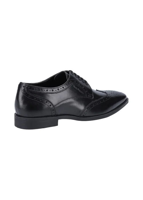Hush Puppies Black Elliot Brogue Shoe - 12 Image 3