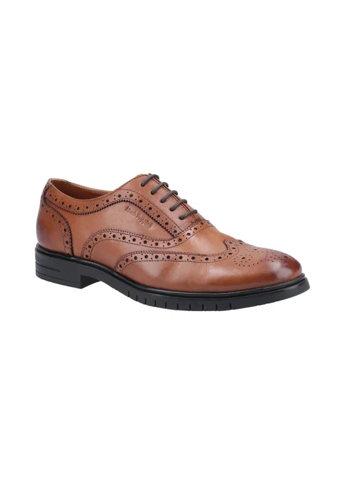 Hush Puppies Brown Santiago Lace Shoes - 12 Image 2