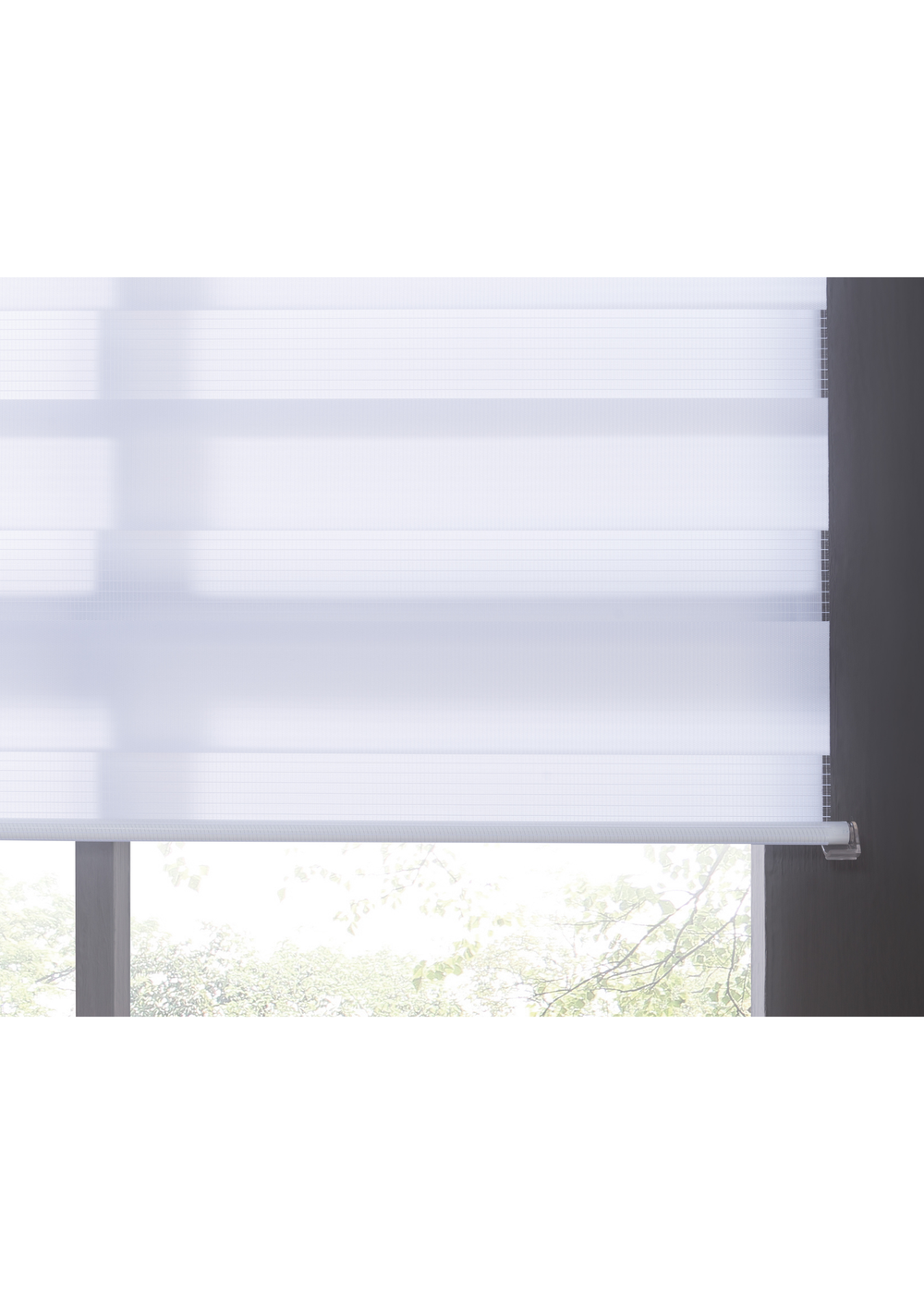 Little Black Book White Day & Night Blind - 70x160cm Image 4