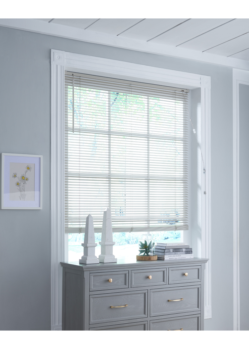 Little Black Book Warm Grey FSC Wood Venetian(25mm) - 60x160cm Image 2