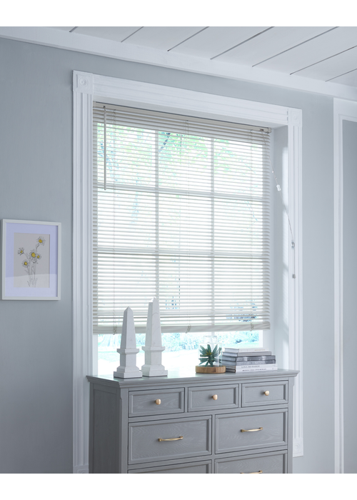 Little Black Book Warm Grey FSC Wood Venetian(25mm) - 60x160cm Image 2