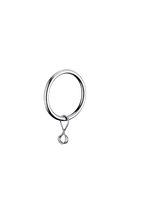 Little Black Book Stainless Steel Extendable PS Faceted Ball Curtain Pole - 70-120cm Image 4