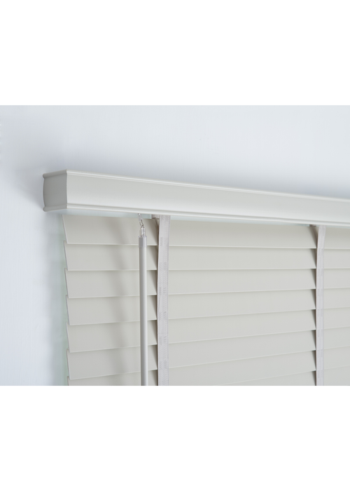 Little Black Book Warm Grey FSC Wood Venetian(50mm) - 60x130cm Image 6