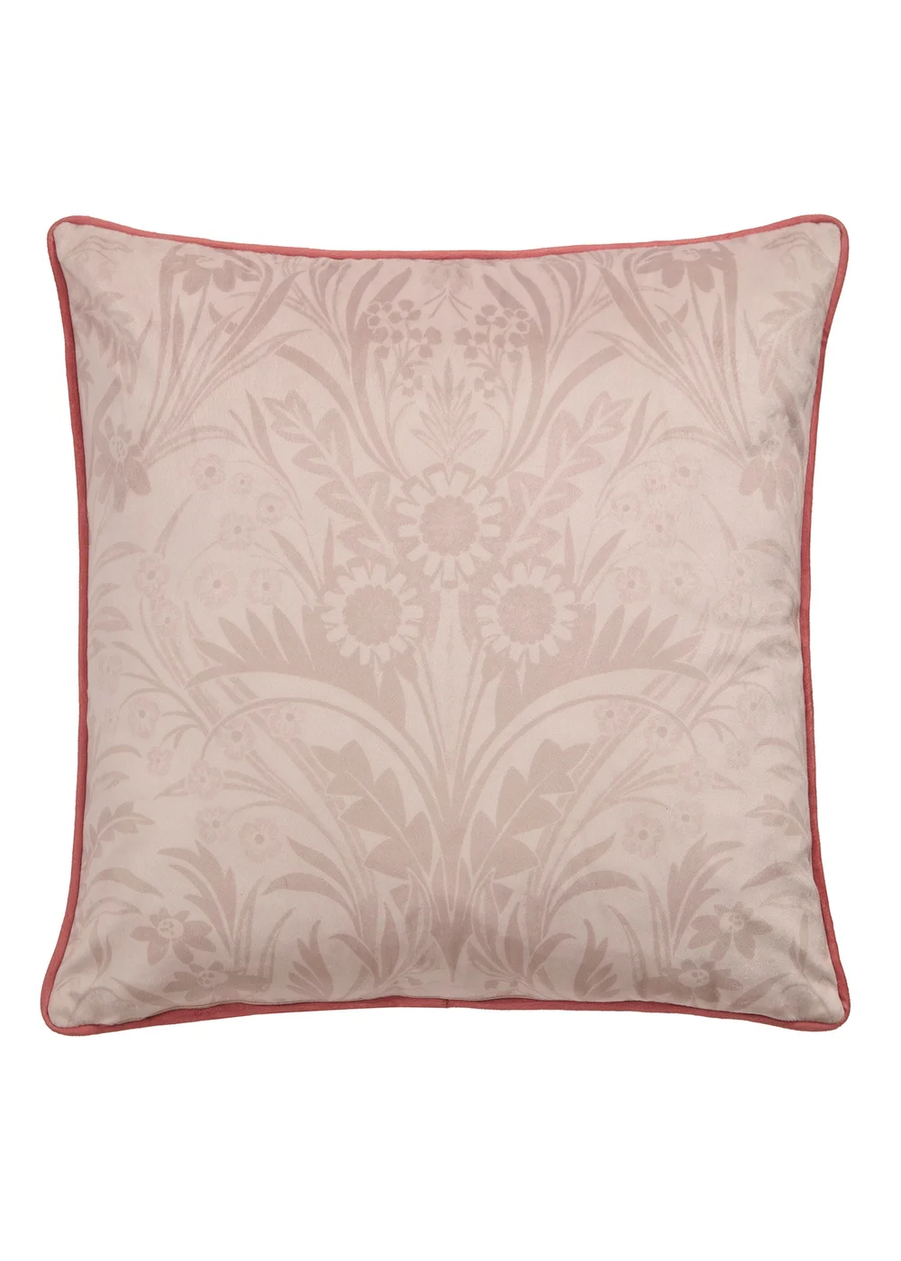 Appletree Audrey Velvet Chocolate Filled Cushion - 43W X 43D Image 3