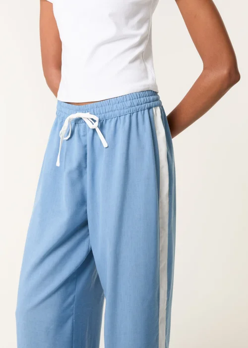 Blue Vanilla Blue Side Stripe Trouser - XL Image 3
