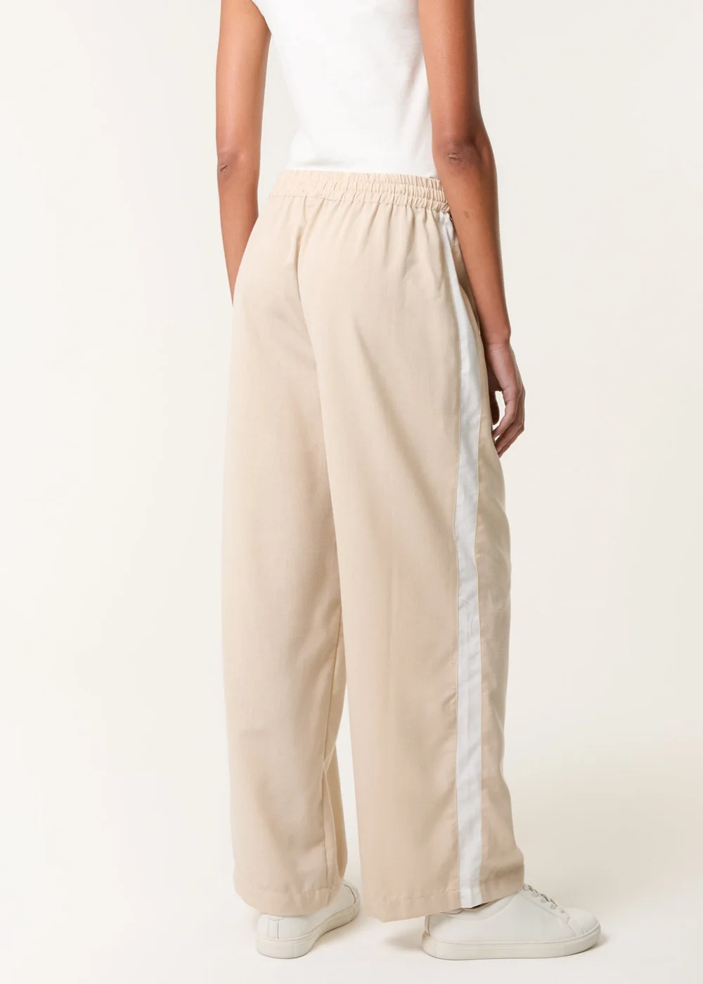 Blue Vanilla Stone Side Stripe Trouser - M Image 4