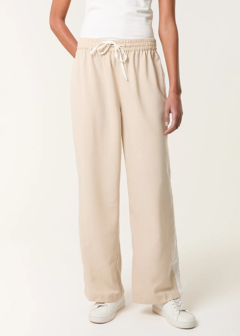 Blue Vanilla Stone Side Stripe Trouser - M Image 2