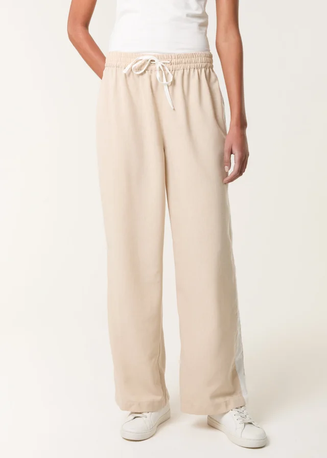 Blue Vanilla Stone Side Stripe Trouser