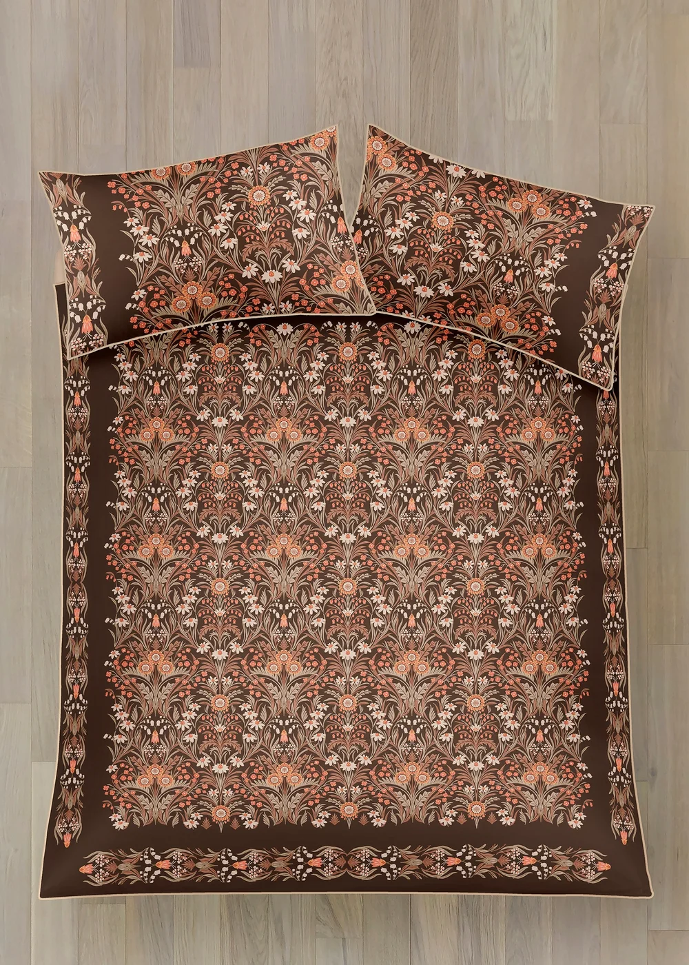 Appletree Audrey Digitally Printed Spice Duvet Cover Set - Double Image 5