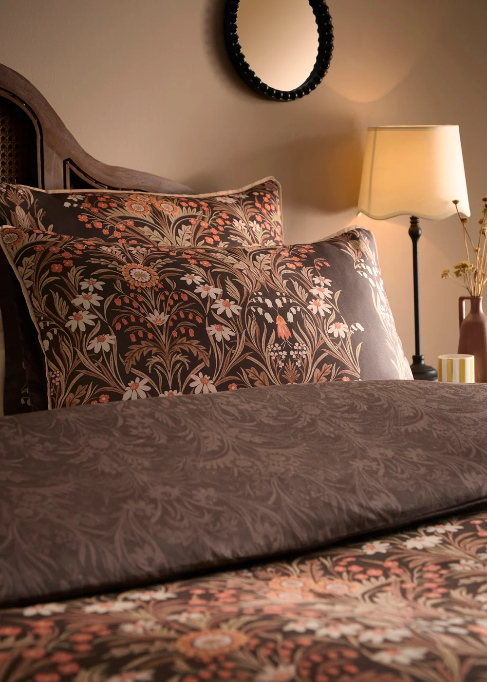 Appletree Audrey Digitally Printed Spice Duvet Cover Set - Double Image 2