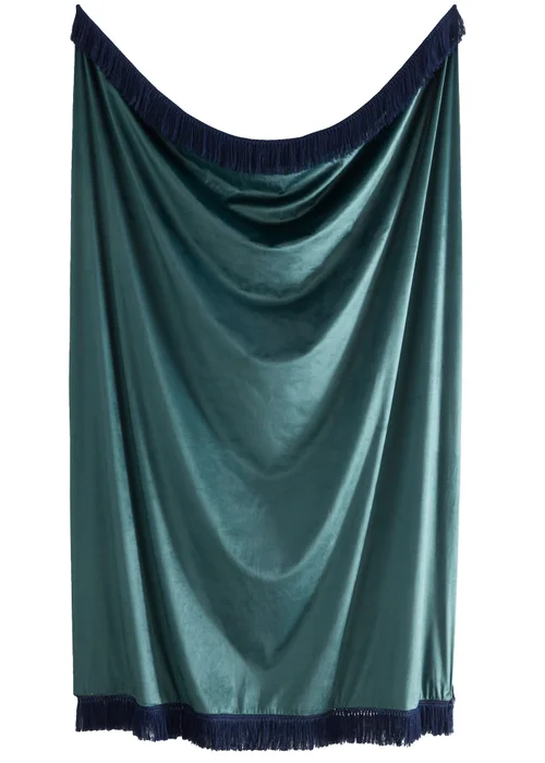 Laurence Llewelyn-Bowen Cotswold Fantasia Velvet Gold Throw - 130 x 180cm Image 3