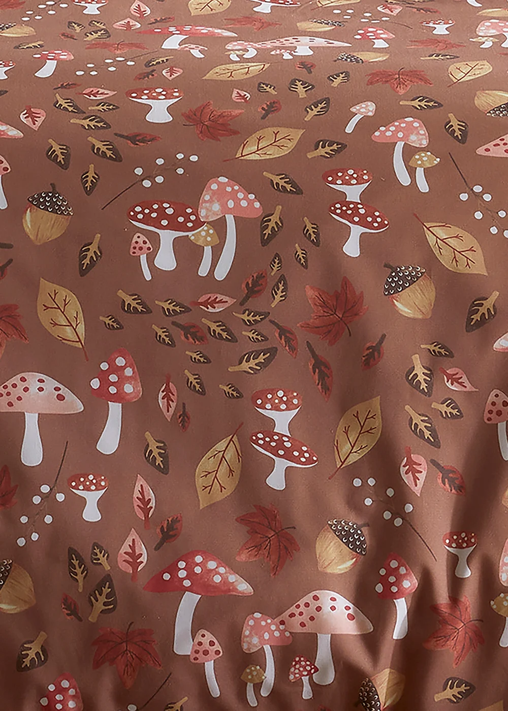 Fusion Woodland Dreams Reversible Natural Duvet Cover Set - Double Image 3