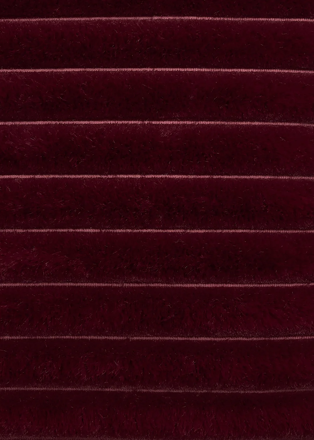 Appletree Morritz Soft Faux Fur Burgundy Filled Cushion - 43W X 43D Image 4