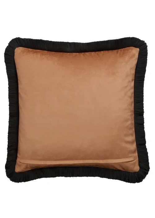 Laurence Llewelyn-Bowen Josephine Velvet Gold Filled Cushion - 43W X 43D Image 3