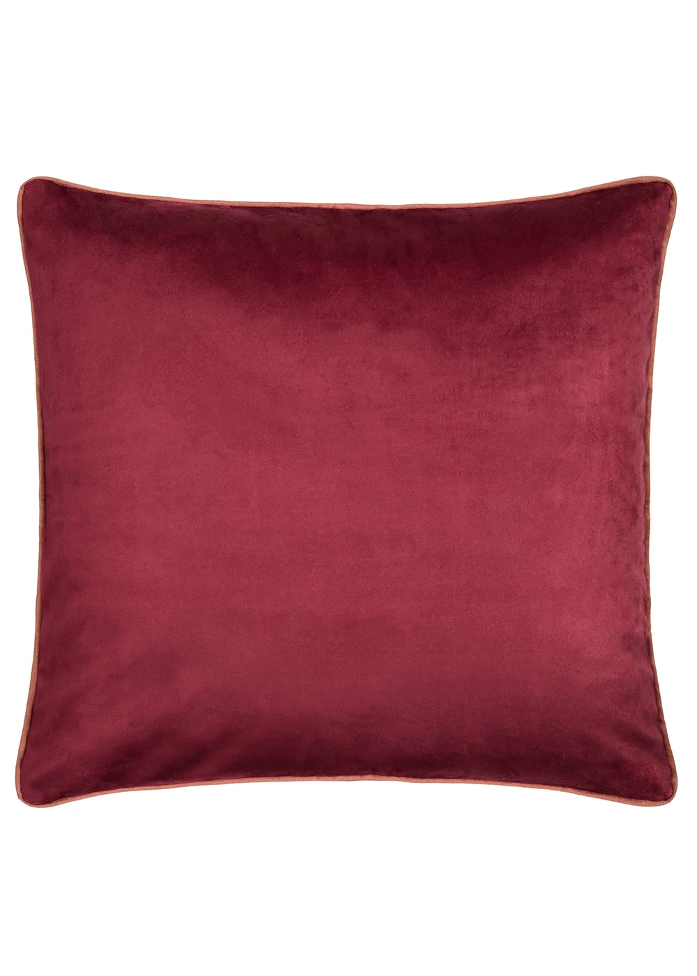 Laurence Llewelyn-Bowen Morris Major Chintz Burgundy Large Filled Cushion - 55 x 55cm Image 3