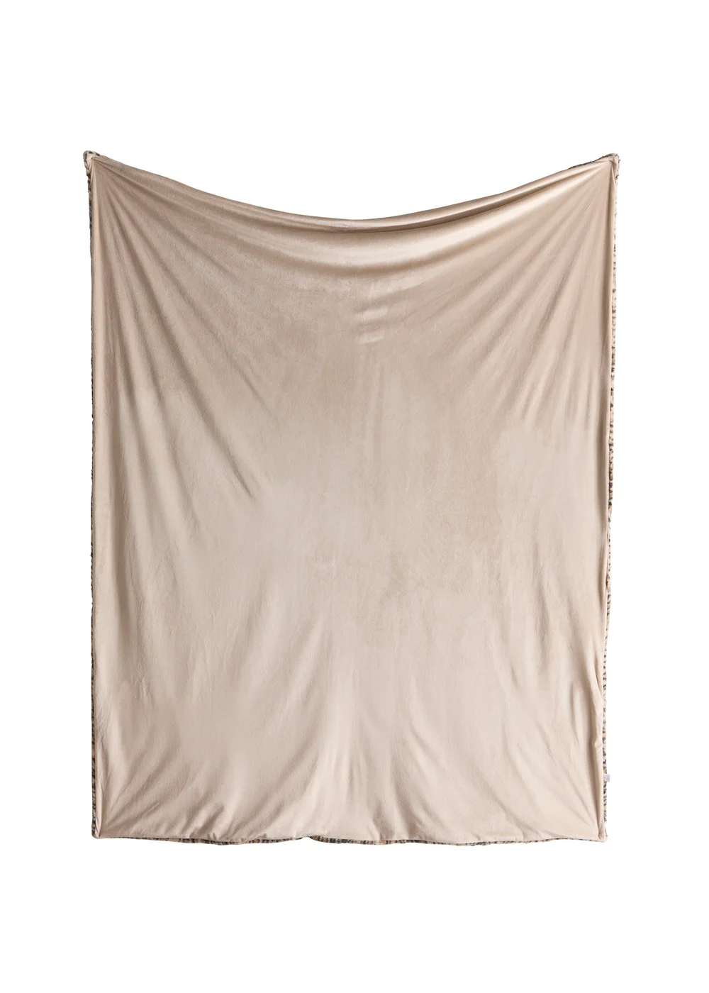 Fusion Leopard Throw Soft Fleece Natural Throw - One Size Image 3