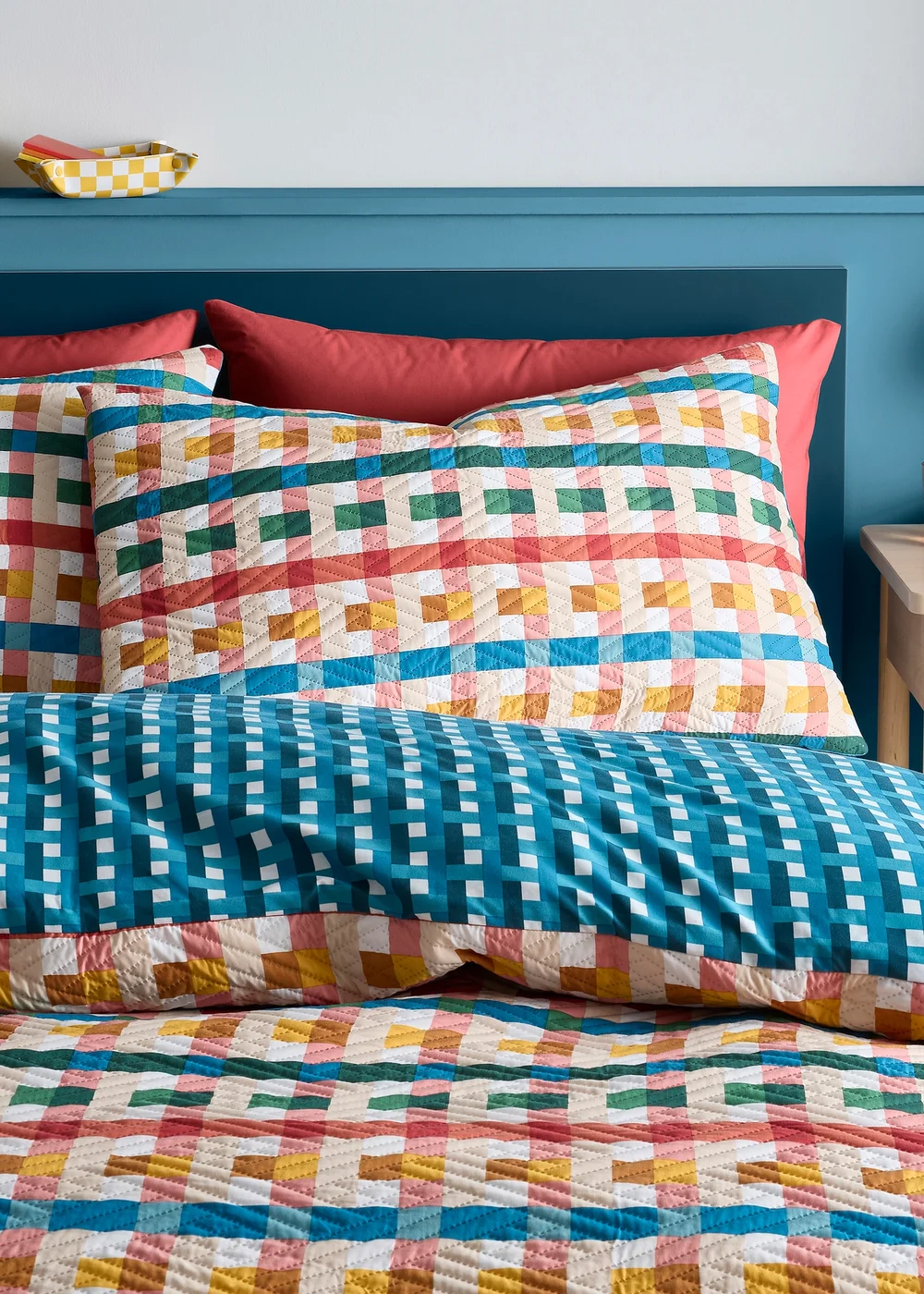 Fusion Rhett Pinsonic Multi Colour Duvet Cover Set - Single Image 2