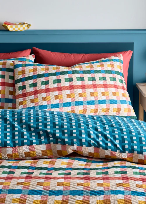 Fusion Rhett Pinsonic Multi Colour Duvet Cover Set - Single Image 2
