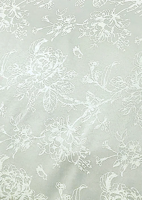 Dreams & Drapes Jasmine Reversible Green Duvet Cover Set - Single Image 3