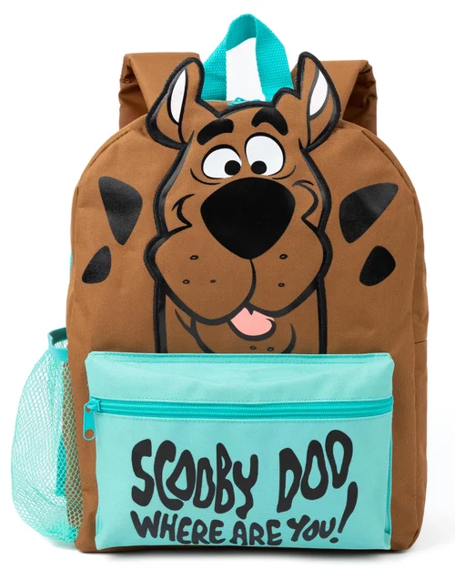 Vanilla Underground Scooby Doo Kids Brown Piece Backpack Set - One Size Image 2