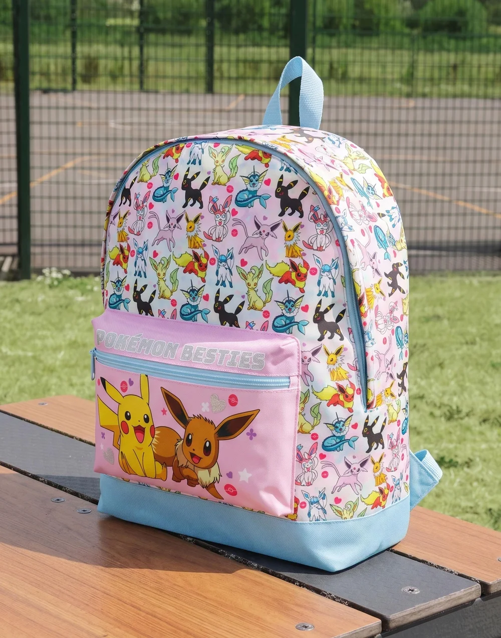 Vanilla Underground Pokemon Kids Multicoloured Front Print Backpack - One Size Image 1