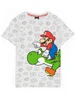Vanilla Underground Nintendo Super Mario Kids Multi Character Grey T-Shirt - Age 9-10 Years Image 3