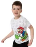 Vanilla Underground Nintendo Super Mario Kids Multi Character Grey T-Shirt - Age 9-10 Years Image 2