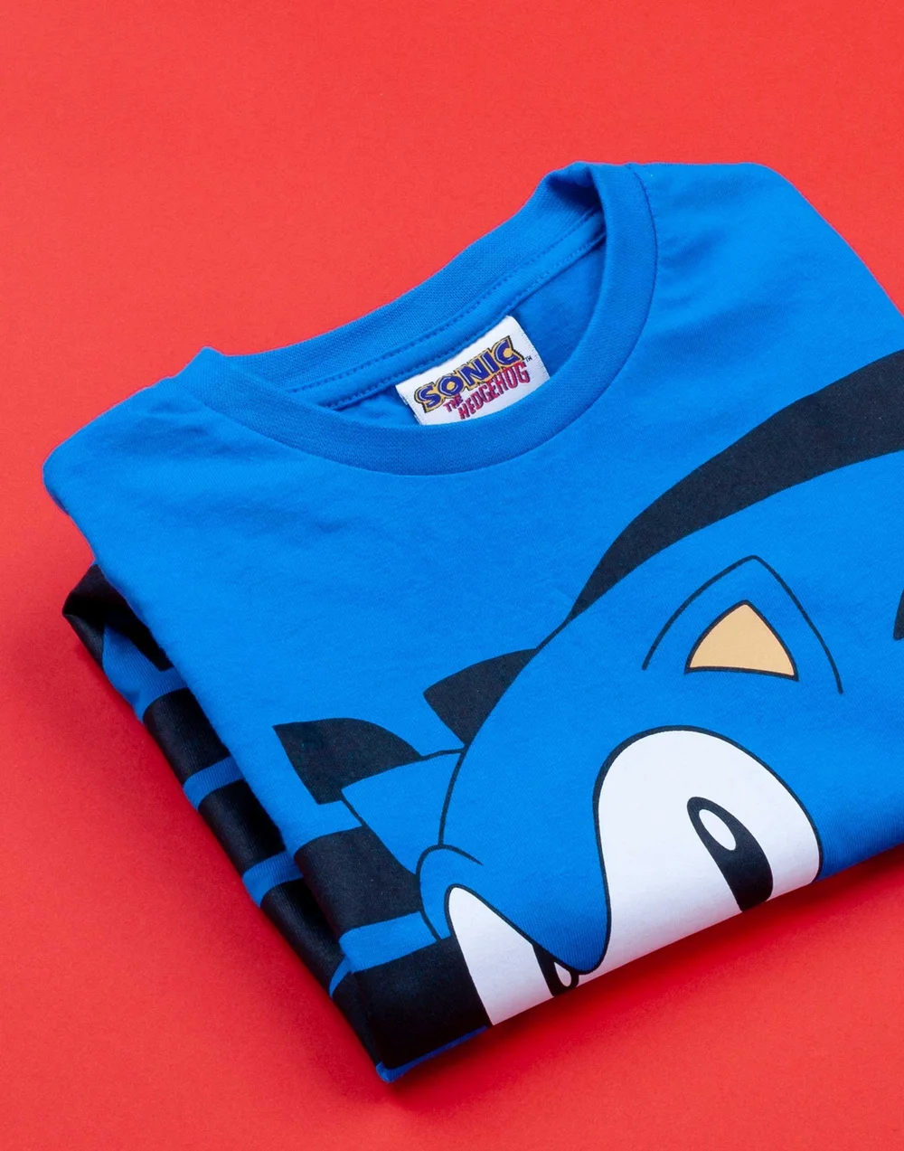 Sonic The Hedgehog Boys Blue Sonic Short Sleeved T-Shirt (4 - 14 Years) - 11-12 Yrs Image 4