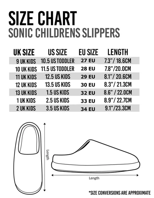 Sonic The Hedgehog Boys Blue 3D Slippers (9 Younger - 2.5 Older) - 1 Infants Image 6