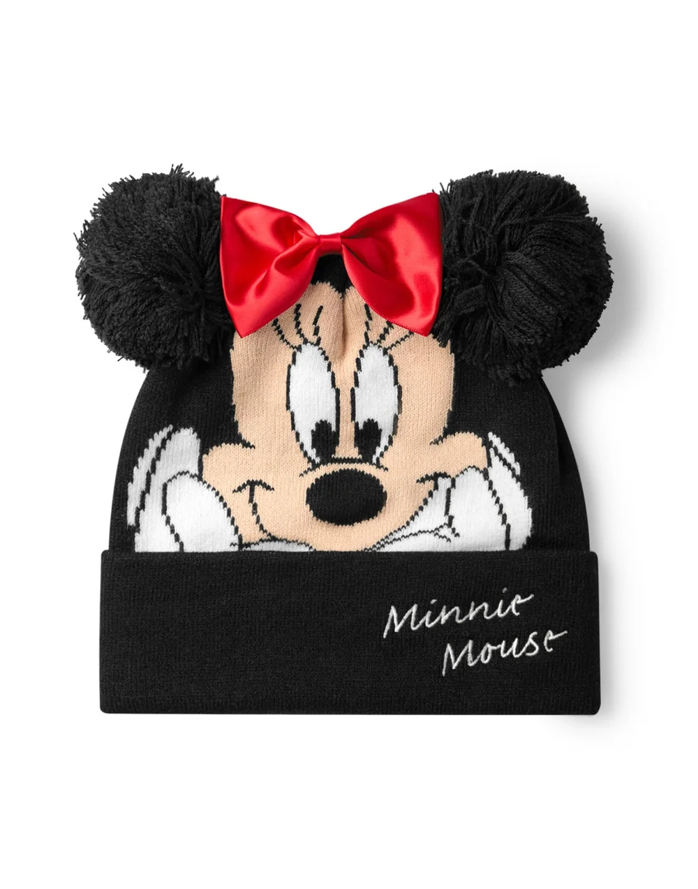 Disney Kids Multicoloured Minnie Mouse Beanie & Gloves Set - One Size Image 3