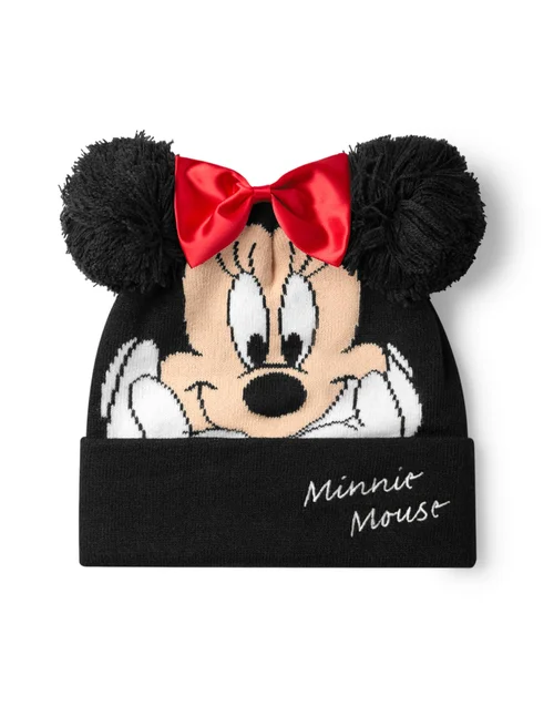 Disney Kids Multicoloured Minnie Mouse Beanie & Gloves Set - One Size Image 3
