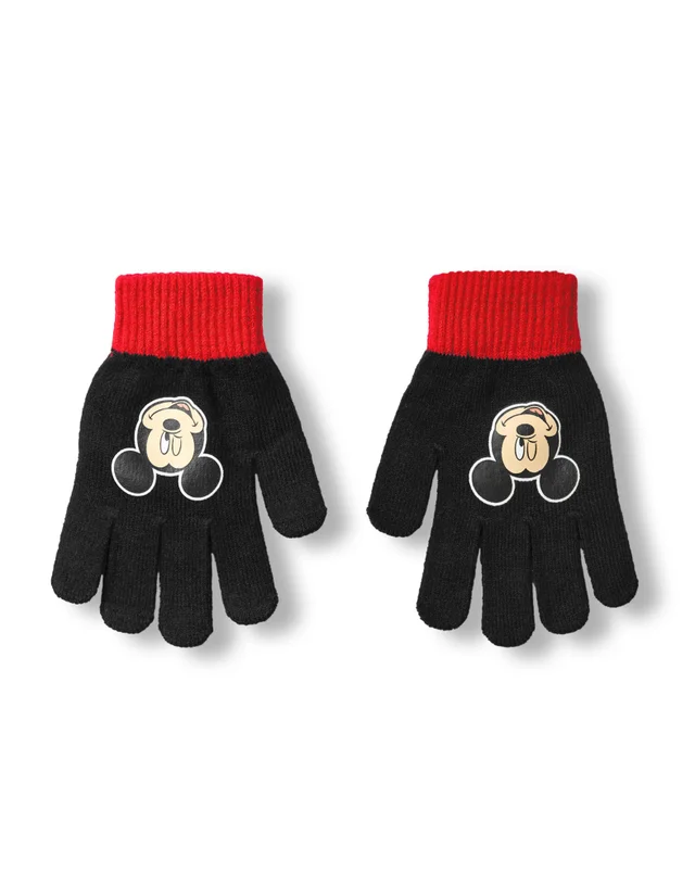 Disney Kids Multicoloured Mickey Mouse Beanie & Gloves Set