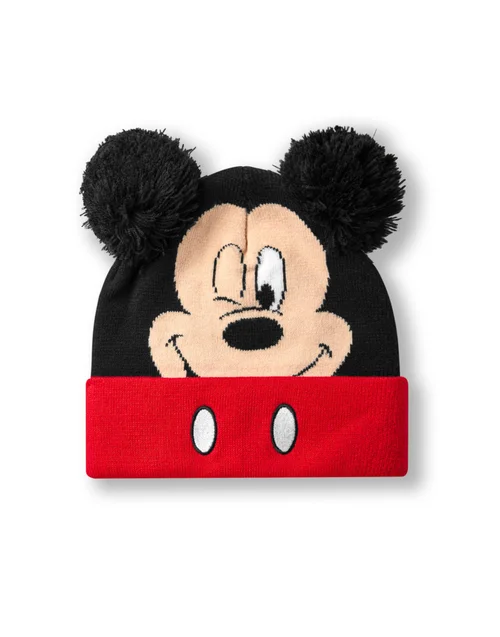 Disney Kids Multicoloured Mickey Mouse Beanie & Gloves Set - One Size Image 3
