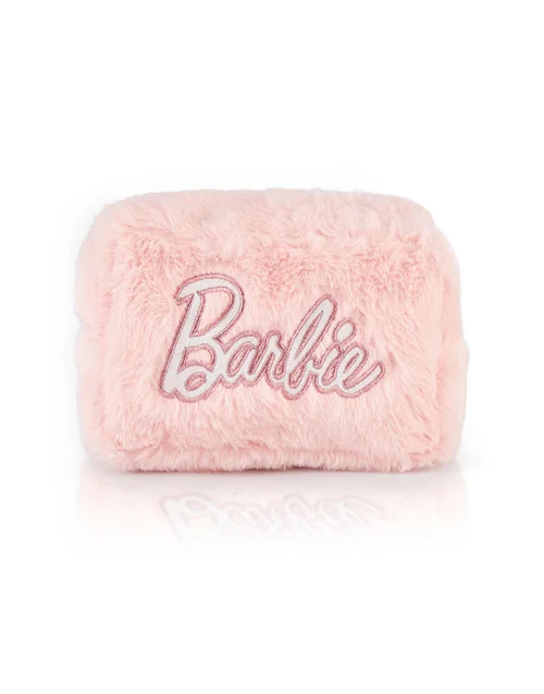 Vanilla Underground Barbie Adults Furry Makeup Pink Bag - One Size Image 4
