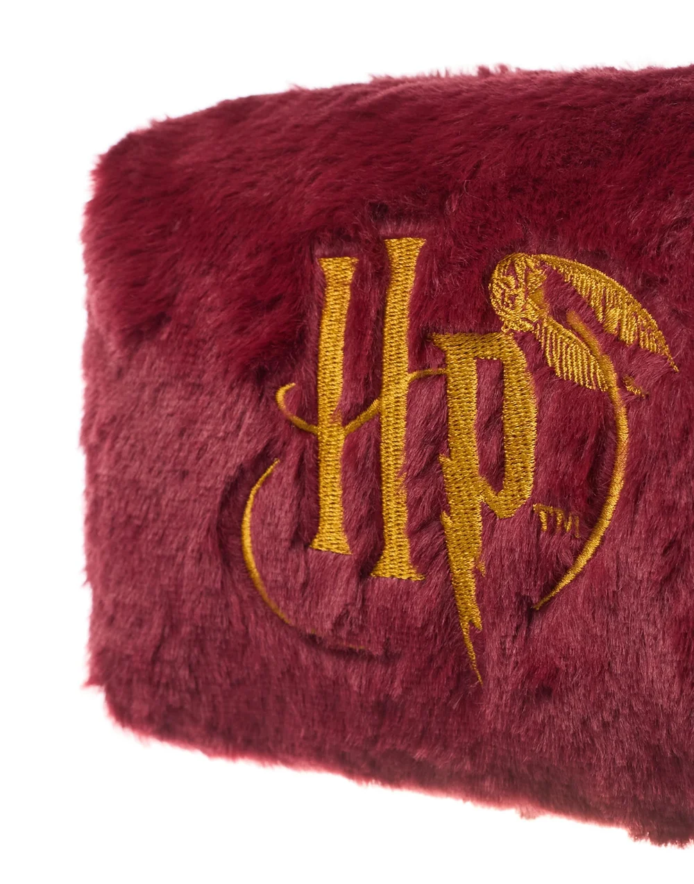 Harry Potter Womens Red Golden Snitch Makeup Bag & Mirror - One Size Image 5