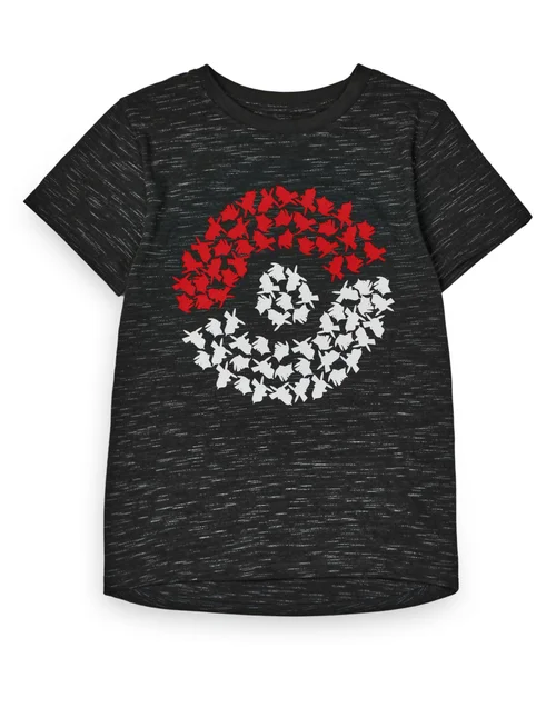 Vanilla Underground Pokemon Boys Grey Pikachu T-Shirt (3-14 Years) - 5-6 Yrs Image 1