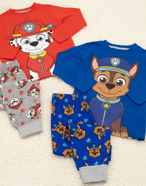 Vanilla Underground Paw Patrol Kids Multicoloured Character Placement & PJs - 24 - 36 MONTHS Image 5