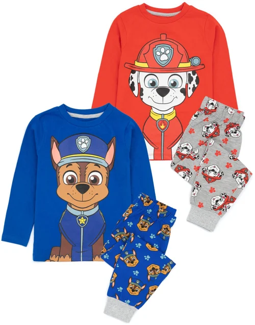 Vanilla Underground Paw Patrol Kids Multicoloured Character Placement & PJs - 24 - 36 MONTHS Image 1