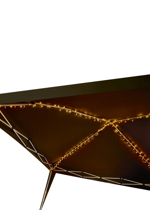 Premier Decorations 160 Warm White LED Gazebo Lights - One Size Image 1
