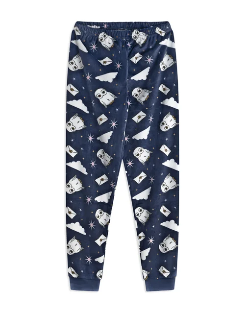 Vanilla Underground Harry Potter Kids Multicoloured Hedwig PJs - Age 7-8 Years Image 4