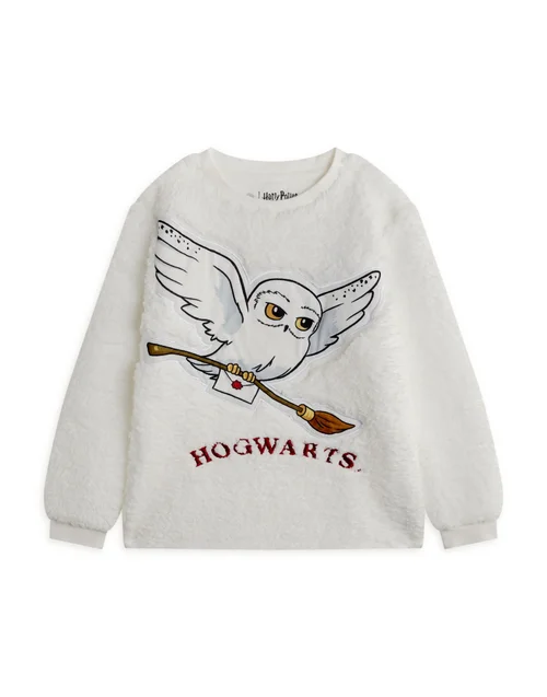 Vanilla Underground Harry Potter Kids Multicoloured Hedwig PJs - Age 7-8 Years Image 3