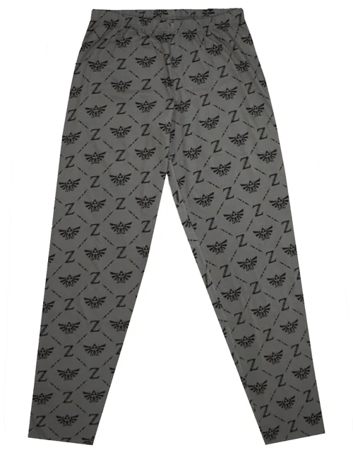 Vanilla Underground Nintendo Zelda Adults Long Leg White PJs - XXL Image 5