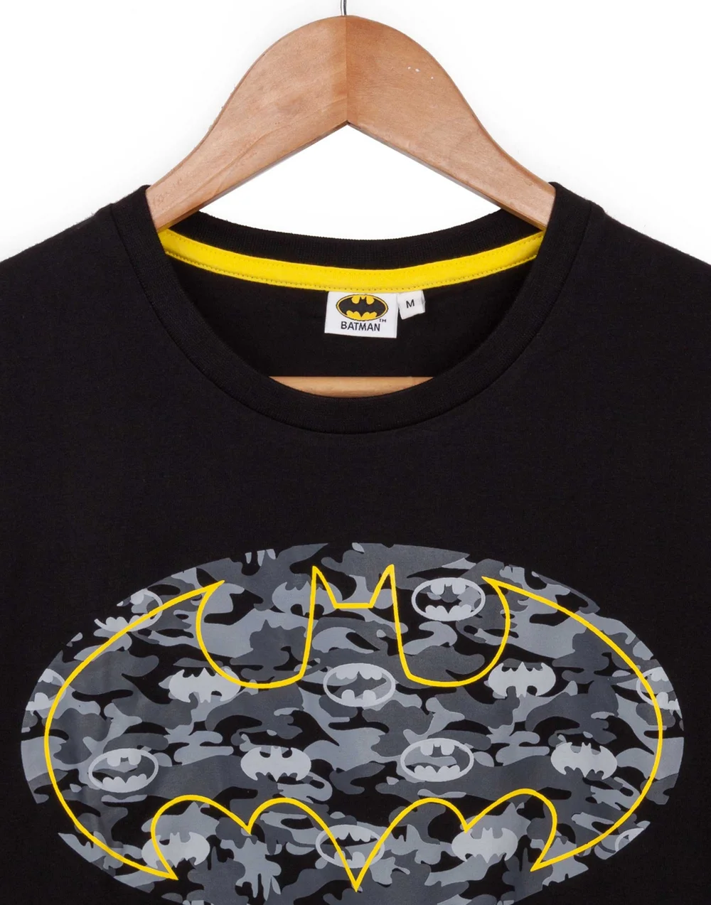 Vanilla Underground DC Comics Adults Camo Logo Black PJs - Extra Large Image 5