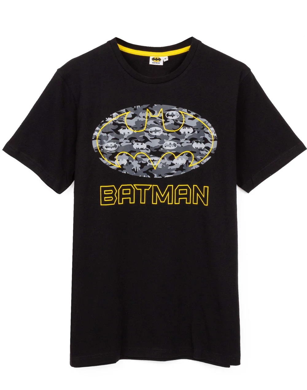 Vanilla Underground DC Comics Adults Camo Logo Black PJs - Extra Large Image 3