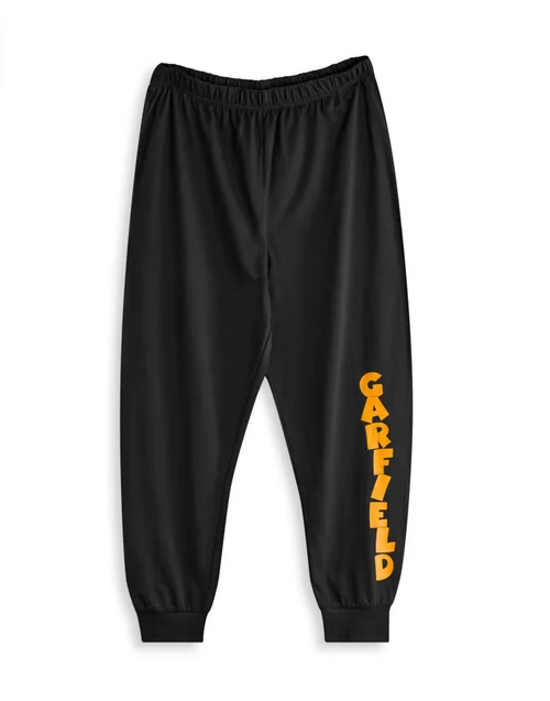 Vanilla Underground Garfield Adults Multi Character Grey PJs - Medium Image 4